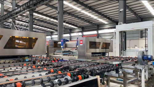 SWAN GLASS CO.,LTD প্রস্তুতকারকের উৎপাদন লাইন